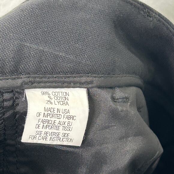 Theory Mini Shorts Women’s Size 2 Black Mid Rise Flat Front Pockets Cotton - Picture 5 of 6